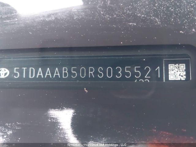 5TDAAAB50RS035521 2024 TOYOTA