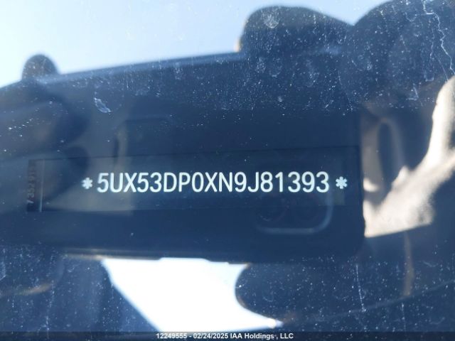5UX53DP0XN9J81393 2022 BMW