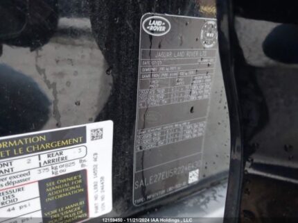 SALE27EU5R2246430 2024 LAND ROVER