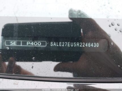 SALE27EU5R2246430 2024 LAND ROVER