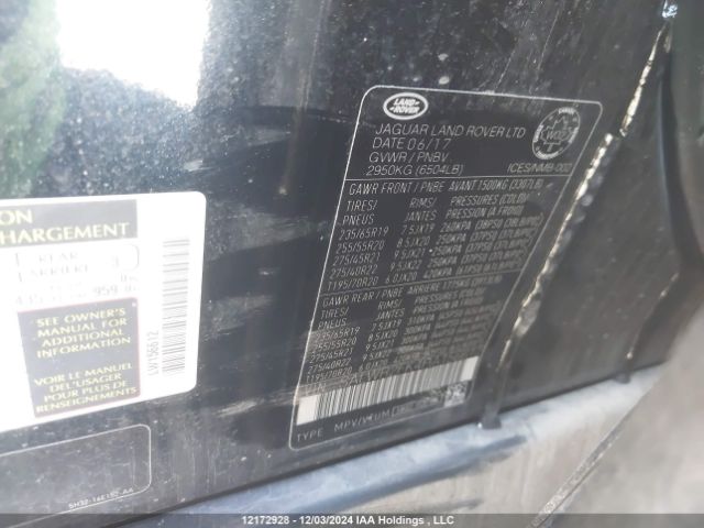 SALWR2FK4HA156612 2017 LAND ROVER