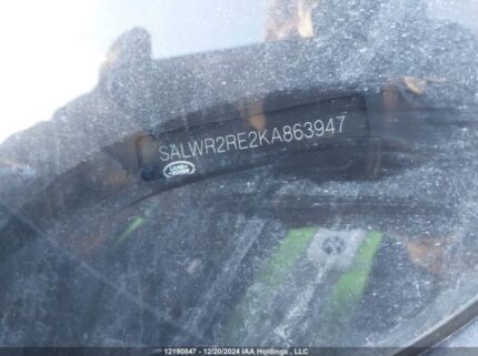 SALWR2RE2KA863947 2019 LAND ROVER