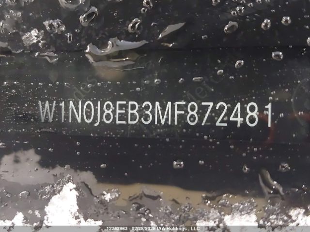 W1N0J8EB3MF872481 2021 MERCEDES-BENZ