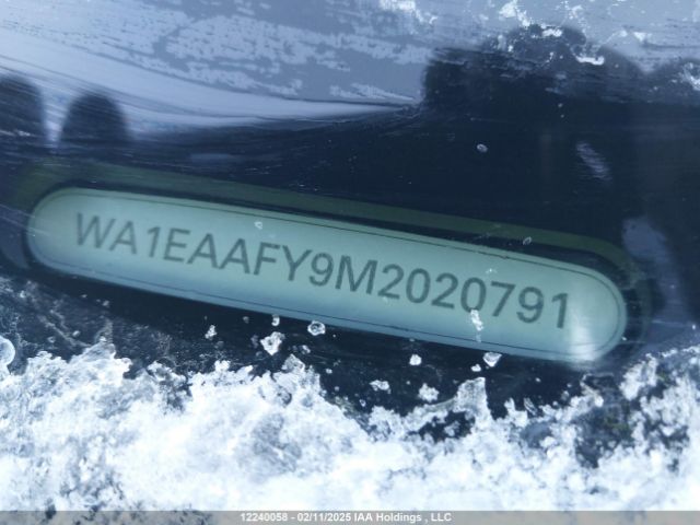 WA1EAAFY9M2020791 2021 AUDI