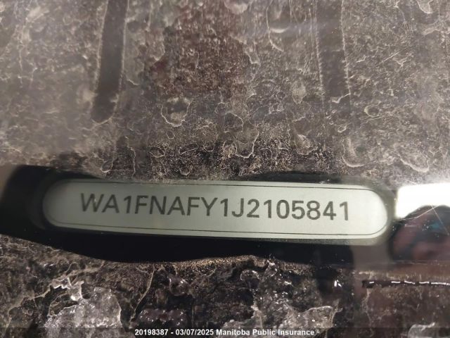 WA1FNAFY1J2105841 2018 AUDI
