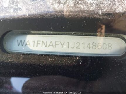 WA1FNAFY1J2148608 2018 AUDI