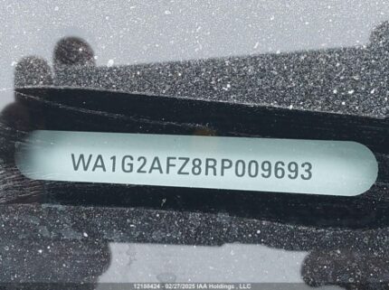 WA1G2AFZ8RP009693 2024 AUDI