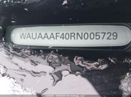 WAUAAAF40RN005729 2024 AUDI