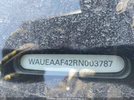 WAUEAAF42RN003787 2024 AUDI
