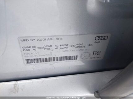 WAUK3AFD2HN009732 2017 AUDI