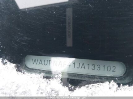 WAUPNAF41JA133102 2018 AUDI