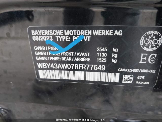 WBY43AW07RFR77649 2024 BMW
