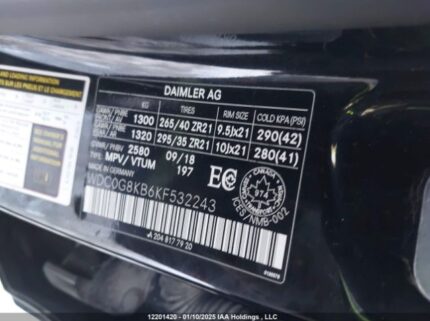 WDC0G8KB6KF532243 2019 MERCEDES-BENZ