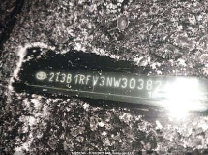 2T3B1RFV3NW303824 2022 TOYOTA