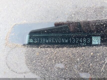 2T3BWRFV0NW132483 2022 TOYOTA
