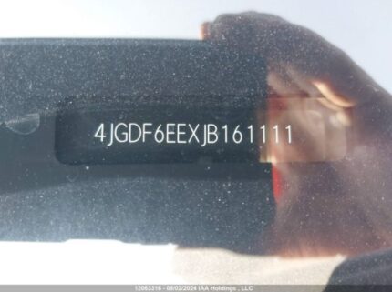 4JGDF6EEXJB161111 2018 MERCEDES-BENZ