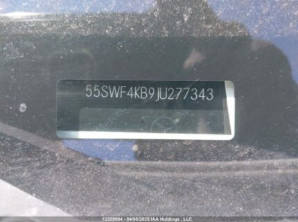 55SWF4KB9JU277343 2018 MERCEDES-BENZ