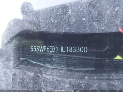 55SWF6EB1HU183300 2017 MERCEDES-BENZ