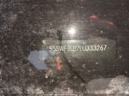 55SWF8EB7LU333267 2020 MERCEDES-BENZ