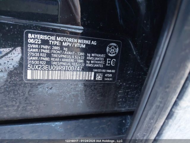 5UX23EU09R9T00747 2024 BMW