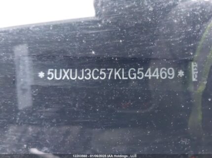 5UXUJ3C57KLG54469 2019 BMW