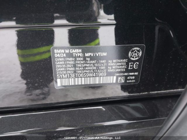 5YM13ET06S9W41969 2025 BMW