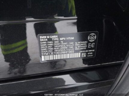 5YM13ET06S9W41969 2025 BMW