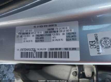 JM3KFBDM4M0403539 2021 MAZDA