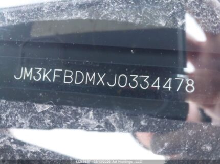 JM3KFBDMXJ0334478 2018 MAZDA