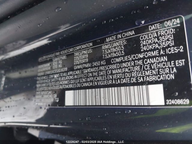 LYVM12RC6SB036319 2025 VOLVO
