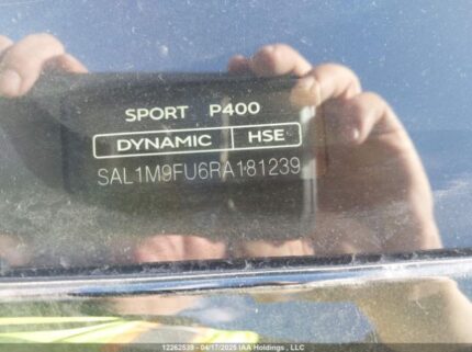 SAL1M9FU6RA181239 2024 LAND ROVER