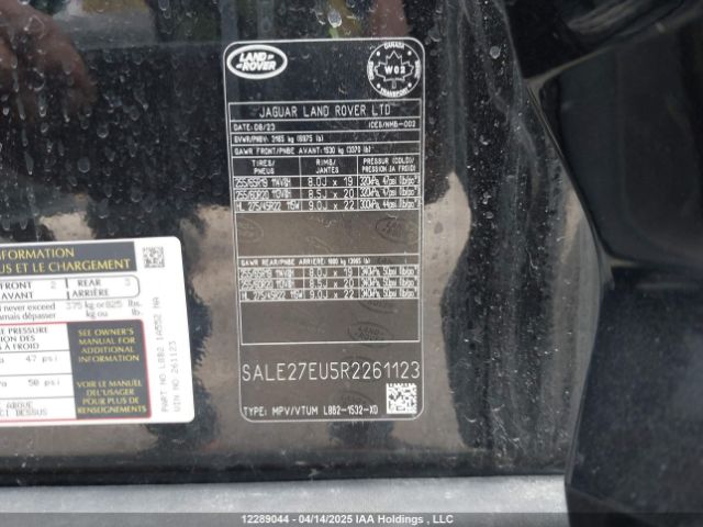 SALE27EU5R2261123 2024 LAND ROVER