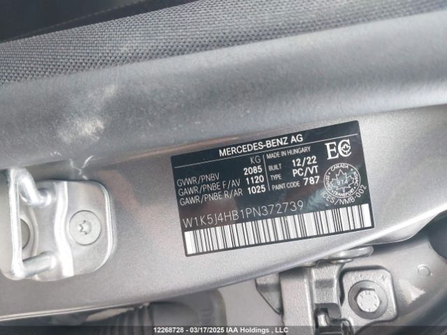 W1K5J4HB1PN372739 2023 MERCEDES-BENZ