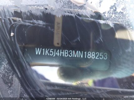 W1K5J4HB3MN188253 2021 MERCEDES-BENZ