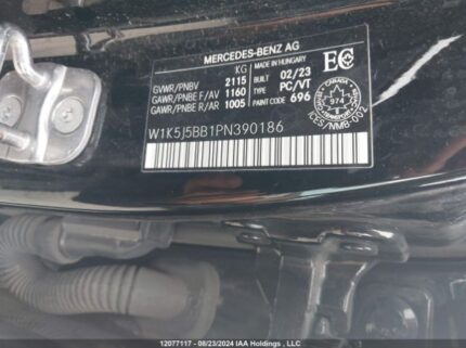 W1K5J5BB1PN331679 2023 MERCEDES-BENZ