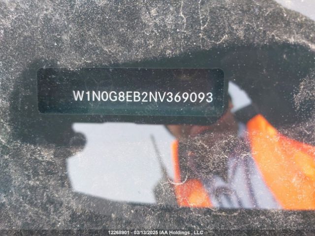 W1N0G8EB2NV369093 2022 MERCEDES-BENZ