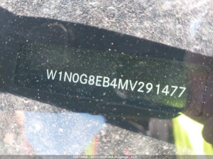 W1N0G8EB4MV291477 2021 MERCEDES-BENZ