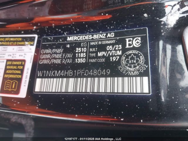 W1NKM4HB1PF048049 2023 MERCEDES-BENZ
