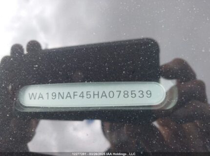 WA19NAF45HA078539 2017 AUDI