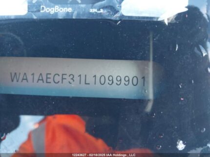 WA1AECF31L1099901 2020 AUDI