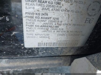 WA1ANAFY4J2214000 2018 AUDI