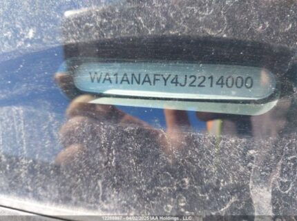WA1ANAFY4J2214000 2018 AUDI