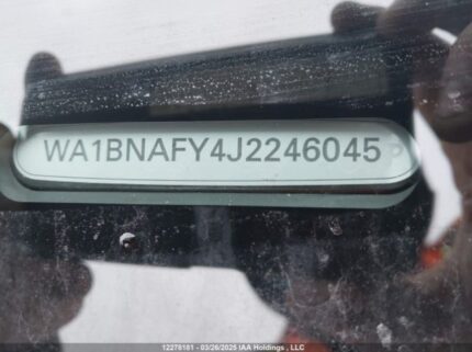 WA1BNAFY4J2246045 2018 AUDI