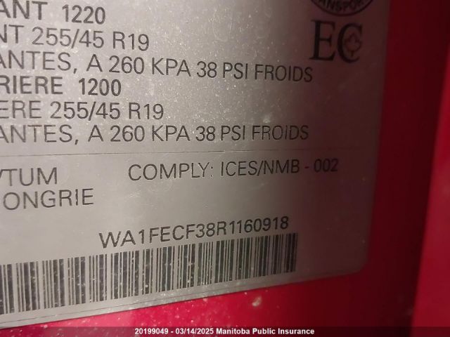 WA1FECF38R1160918 2024 AUDI