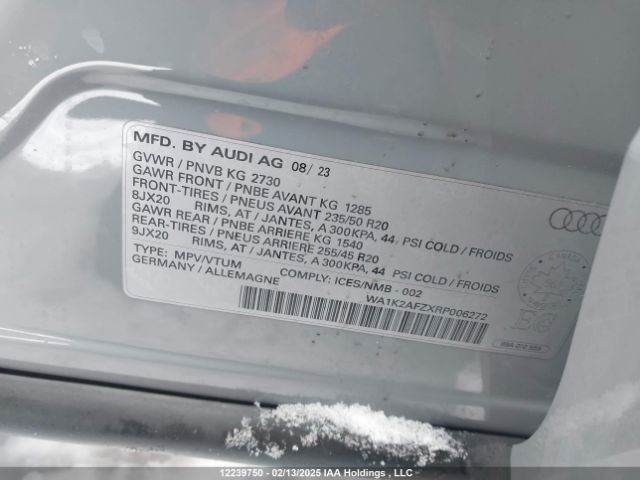 WA1K2AFZXRP006272 2024 AUDI