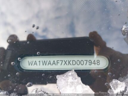 WA1WAAF7XKD007948 2019 AUDI