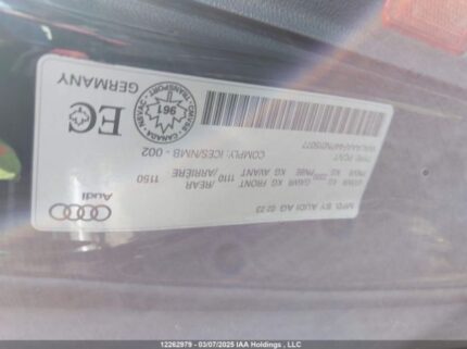 WAUAAAF44PN015077 2023 AUDI