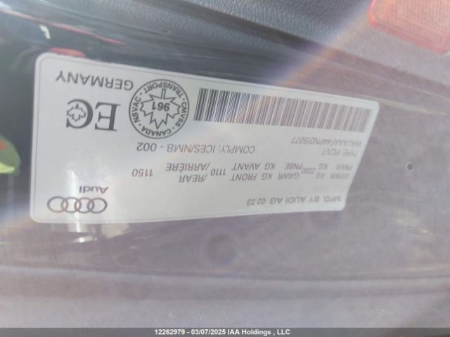WAUAAAF44PN015077 2023 AUDI