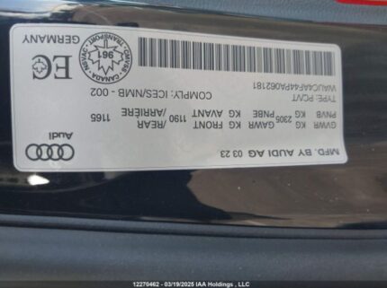 WAUC4AF44PA062181 2023 AUDI