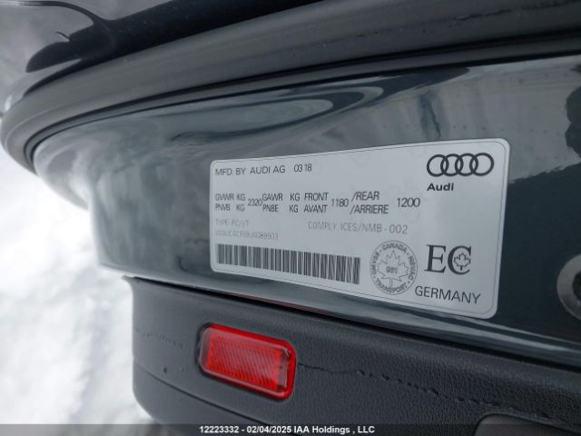 WAUC4CF59JA089503 2018 AUDI